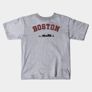 Boston Skyline Kids T-Shirt